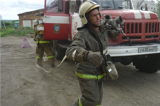 Пожарные на службе – как бойцы на фронте