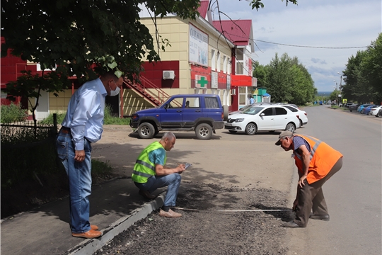 Объезд города главой администрации В.И. Степановым