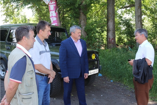 Визит директора спортивной школы олимпийского резерва №2 Н.А. Лисина в Алатырь