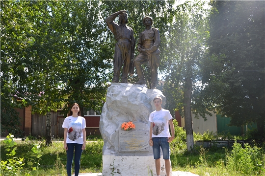 Волонтёры Победы из Алатыря участвуют в общероссийском проекте «Я.Помню»