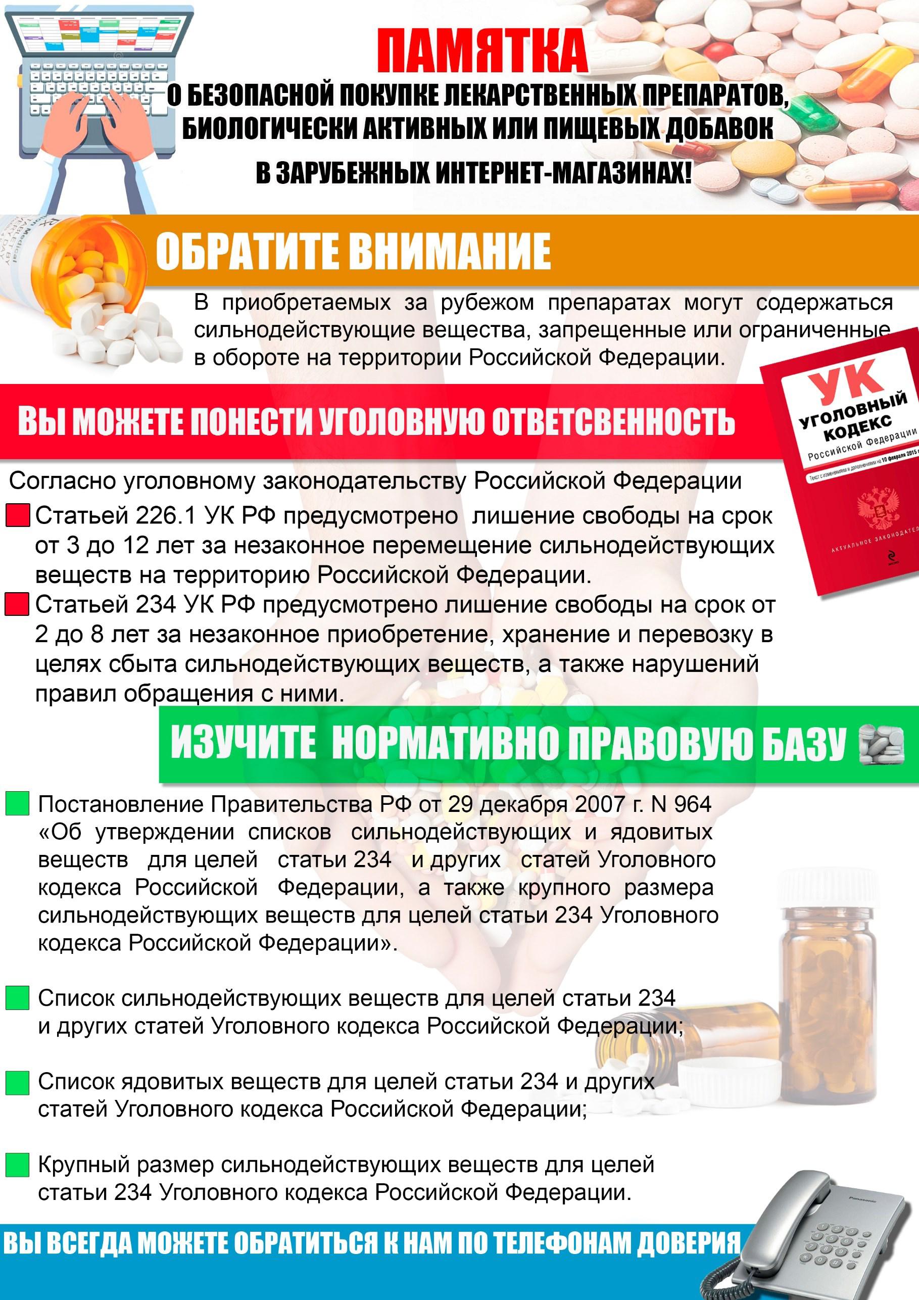 Что надо знать о безопасной покупке лекарств, пищевых и биологически  активных добавок через Интернет | г. Алатырь Чувашской Республики