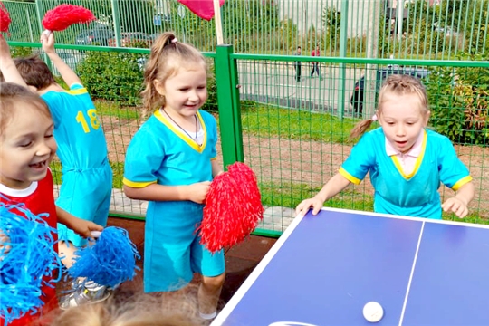 В дошкольных учреждениях города Чебоксары проходят необычные спортивные мероприятия