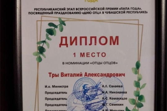 Представители Совета отцов в детских садах города Чебоксары стали победителями Республиканского этапа Всероссийского конкурса «Папа года»