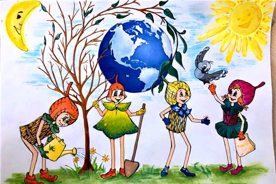 Детские сады города Чебоксары продолжают принимать активное участие во Всероссийском конкурсе «Эколята - друзья и защитники природы!»