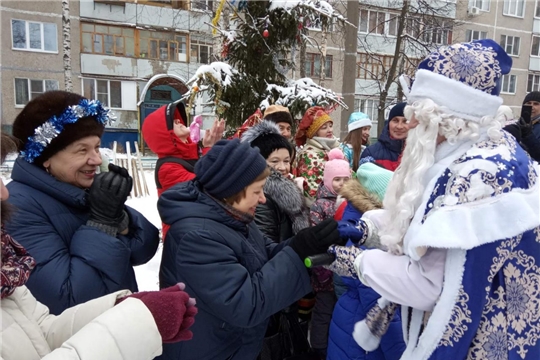 В ТОС Московского района г. Чебоксары завершились новогодние и рождественские праздники