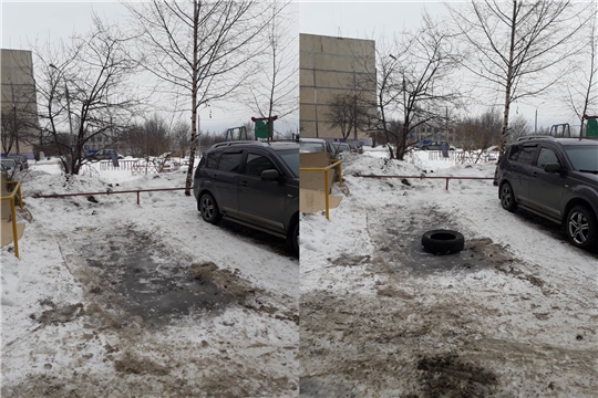 В Калининском районе проведен рейд по демонтажу блокираторов и запорных устройств