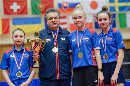 Чебоксарские спортсмены успешно выступили на открытом первенстве Чехии по настольному теннису