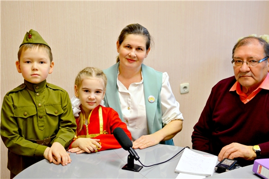 В проекте «Голоса Победы» на радио ВЕСТИ - ЧУВАШИЯ участвуют воспитанники чебоксарских детских садов