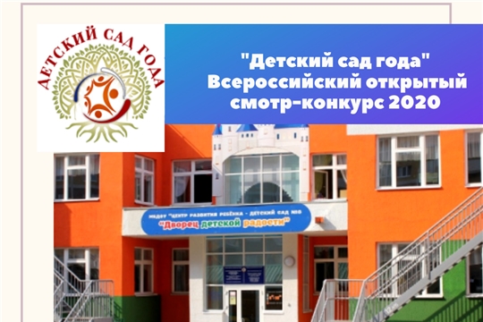 Победа дошкольных учреждений города Чебоксары в открытом Всероссийском конкурсе «Детский сад года 2020»