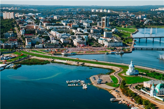 Поздравление руководства Чебоксар с Днем города