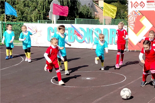 В детских садах города Чебоксары завершилось первенство по мини-футболу