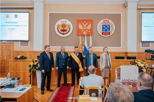 Главой города Чебоксары ‒ председателем Чебоксарского городского Собрания депутатов избран Олег Кортунов