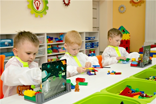 Lego-студии в детских садах города Чебоксары