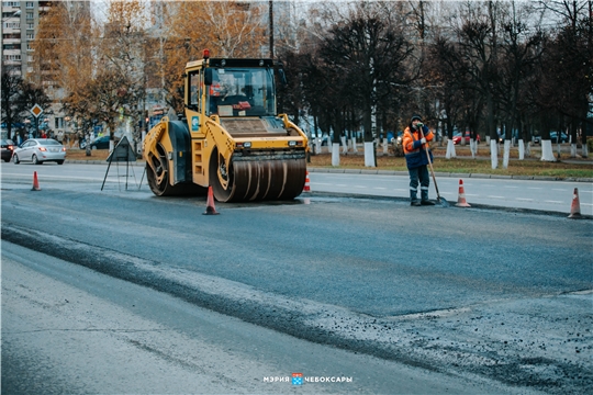 Подрядчики в Чебоксарах устраняют дефекты асфальта за свой счет