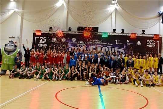 Город Канаш в числе наиболее отличившихся в рамках чемпионата Школьной баскетбольной лиги «КЭС-Баскет» в Чувашской Республике сезона 2019-2020 гг.