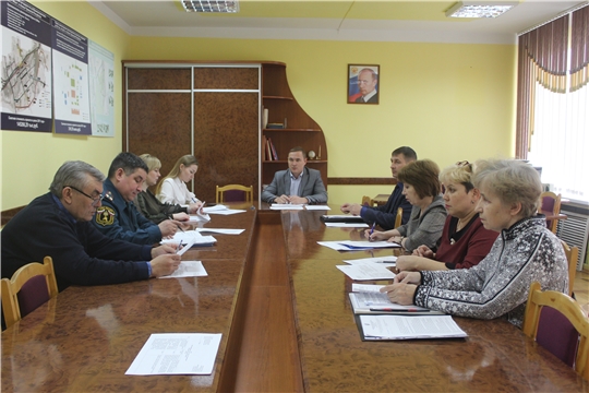 В администрации города Канаш состоялось заседание Координационного совета по улучшению условий и охране труда в городе Канаш Чувашской Республики