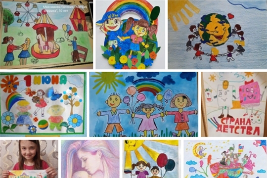 Онлайн выставка детских рисунков «Страна детства», посвященная Дня защиты детей