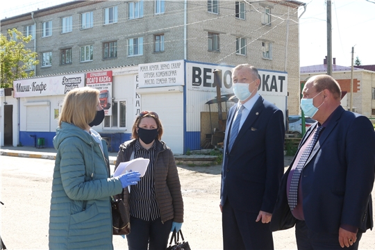 Председатель Государственного комитета Чувашской Республики по делам гражданской обороны и чрезвычайным ситуациям Вениамин Петров с рабочей поездкой в  Ядринском районе