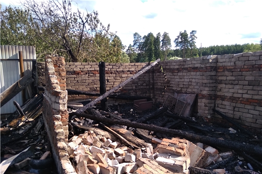 Два пожара произошло в республике за минувшие сутки
