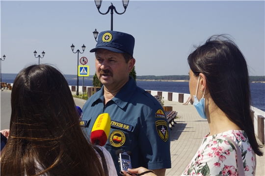 ГКЧС Чувашии призывает соблюдать безопасность на воде/ГТРК от 10.07.2020г