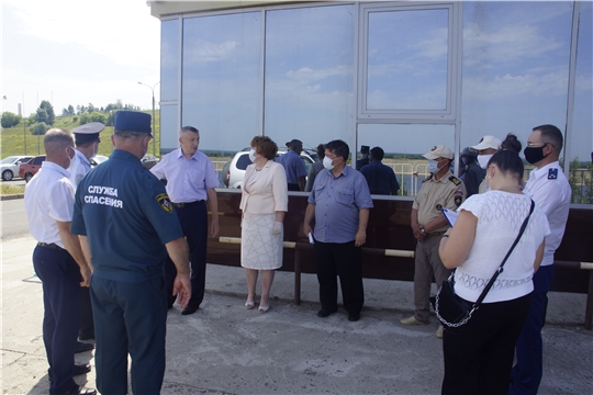 Выездное рабочее совещание по вопросу фактов гибели людей  на воде в Новочебоксарске
