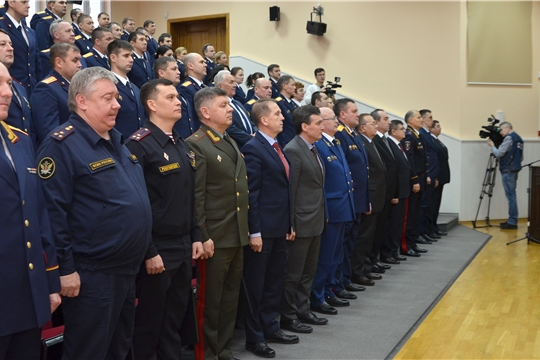 Торжественное мероприятие, посвященное 9-й годовщине образования Следственного комитета России