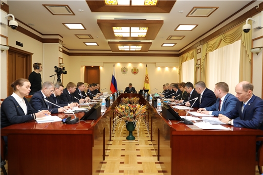 Заседание Кабинета Министров Чувашской Республики