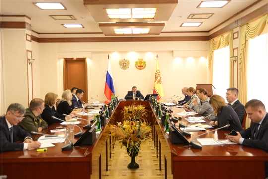 Еженедельное совещание в Доме Правительства