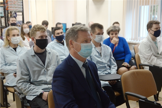 Встреча с трудовым коллективом НПП «Динамика»
