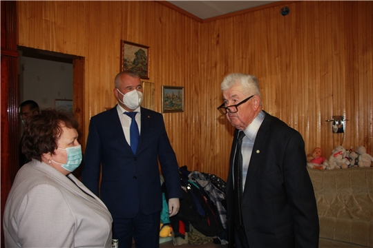 Вручение медалей «100 лет образования Чувашской автономной области»