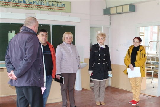 В школе №6 города Шумерля начался капитальный ремонт