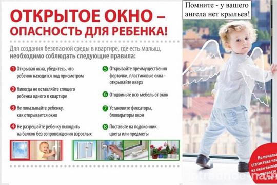 Комиссия по делам несовершеннолетних разъясняет: Родители! Выпадение детей из окон – ваша ответственность!