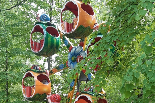 В парке культуры и отдыха города Шумерля проведено ежегодное техническое освидетельствование аттракционной техники
