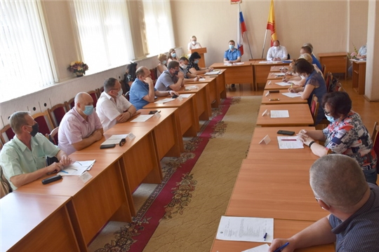Состоялось внеочередное заседание Собрания депутатов города Шумерля