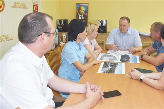 Глава администрации города Шумерля Валерий Шигашев провел рабочую встречу по вопросу реализации на территории муниципалитета приоритетного проекта «Формирование комфортной городской среды»