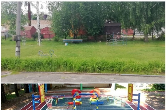 В рамках программы инициативного бюджетирования в детском саду № 4 «Ладушки» города Шумерля начались работы по устройству спортивной площадки