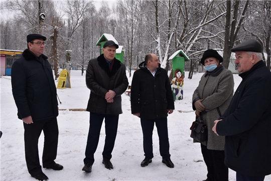 Обсуждены вопросы дальнейшего благоустройства городского парка