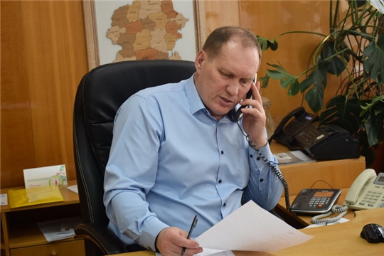 Глава администрации города Шумерля Валерий Шигашев провел Общереспубликанский прием граждан