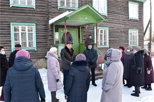Глава администрации города Шумерля Валерий Шигашев проводит выездные встречи с населением