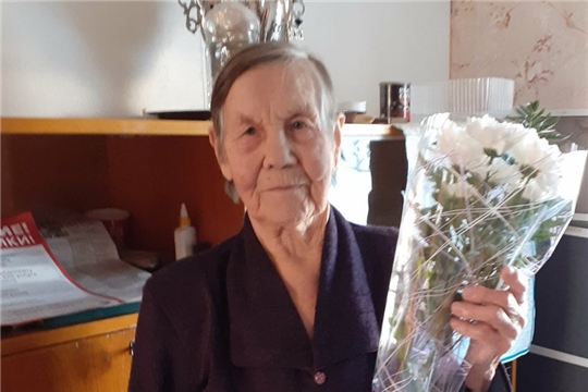 Труженице тыла, ветерану труда города Шумерля Елизавете Петровне Масловой исполнилось 90 лет