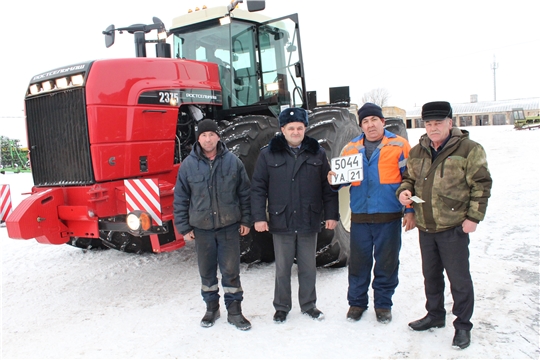 Новый 2020 год аграрии Цивильского района начали с покупки новой техники