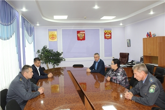 Начальник Гостехнадзора Чувашии Владимир Димитриев с рабочим визитом посетил город Канаш