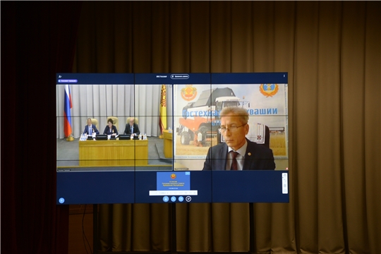 Владимир Димитриев выступил на заседании Государственного Совета Чувашской Республики