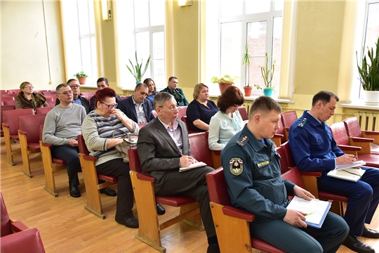 Состоялось внеплановое заседание КЧС и ОПБ Ибресинского района