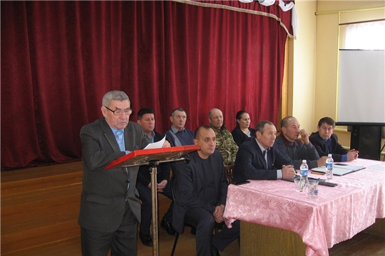 В колхозе «Красный партизан» состоялось общее собрание трудового коллектива