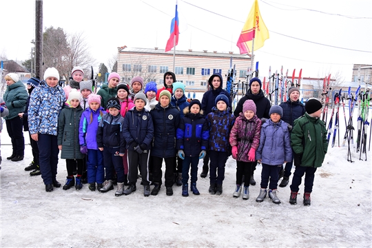 Соревнования по лыжным гонкам  «Малая лыжня Камаева Поля» на призы ООО «Новочурашевский молочный завода»