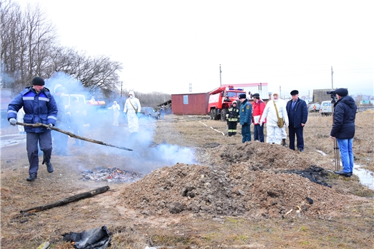 В рамках командно-штабной тренировки отработаны вводные