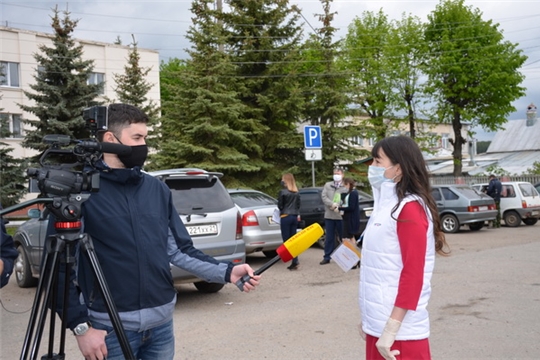 Рейд по соблюдению масочного режима в г. Козловка