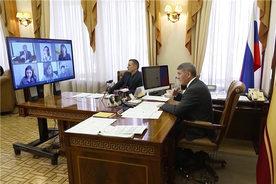 Врио Главы Чувашии Олег Николаев провел пресс-конференцию