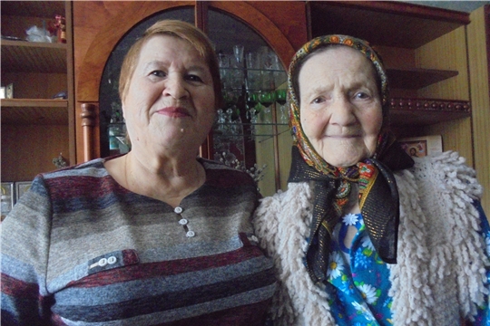 Долгожительница Калининского района отметила 95-летний юбилей